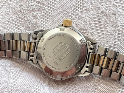 TAG Heuer 2000 Series Professional Quartz 38mm Black Dial Stainless Steel
