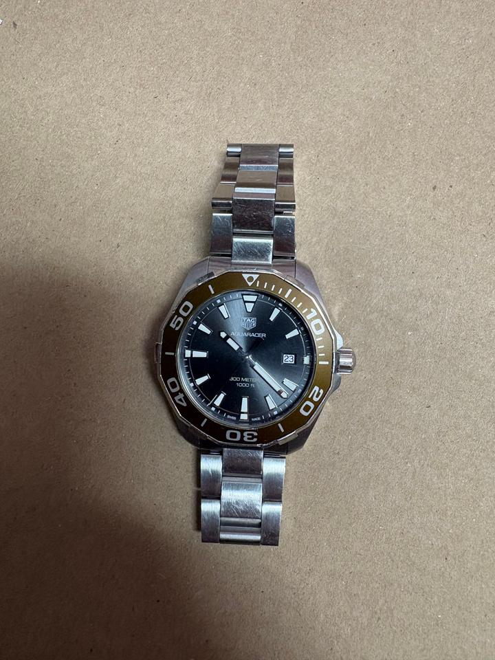 TAG Heuer Aquaracer 300M Automatic 43mm Black Dial Stainless Steel