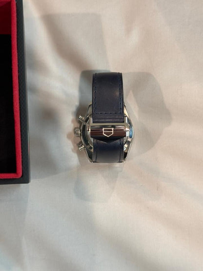 TAG Heuer Carrera Chronograph 39mm Blue Dial Stainless Steel