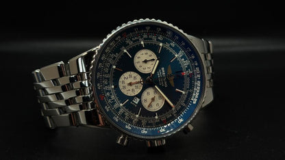 Breitling Navitimer Heritage A35350 43mm Blue Dial Stainless Steel