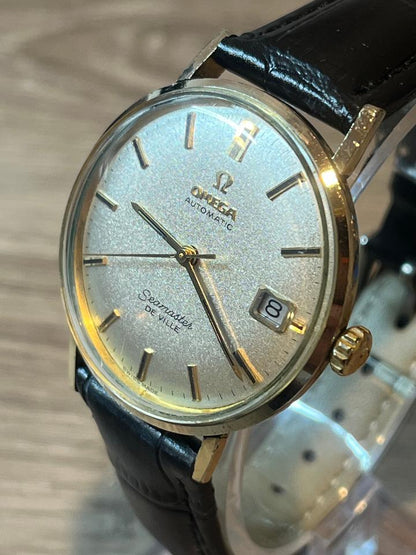 Omega Seamaster DeVille 166.020 34mm Gold & Steel Stardust Dial