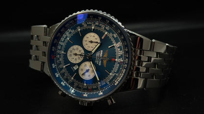 Breitling Navitimer Heritage A35350 43mm Blue Dial Stainless Steel