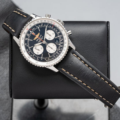 Breitling Navitimer 1 B01 Chronograph AB0120 43mm Black Dial
