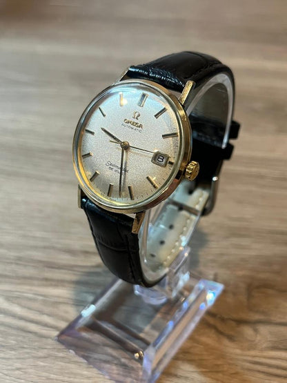 Omega Seamaster DeVille 166.020 34mm Gold & Steel Stardust Dial