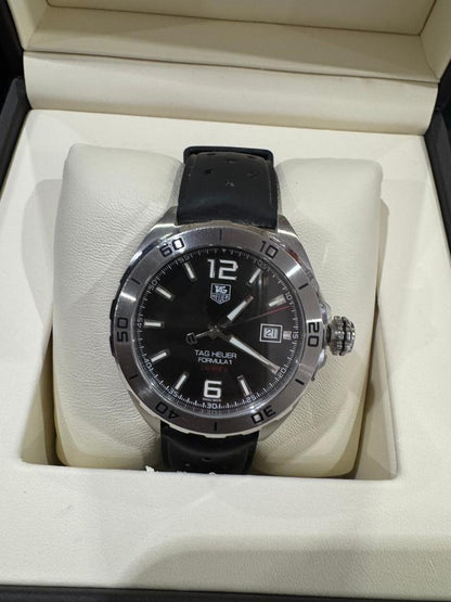 TAG Heuer Formula 1 Calibre 5 Automatic 41mm Black Dial Stainless Steel