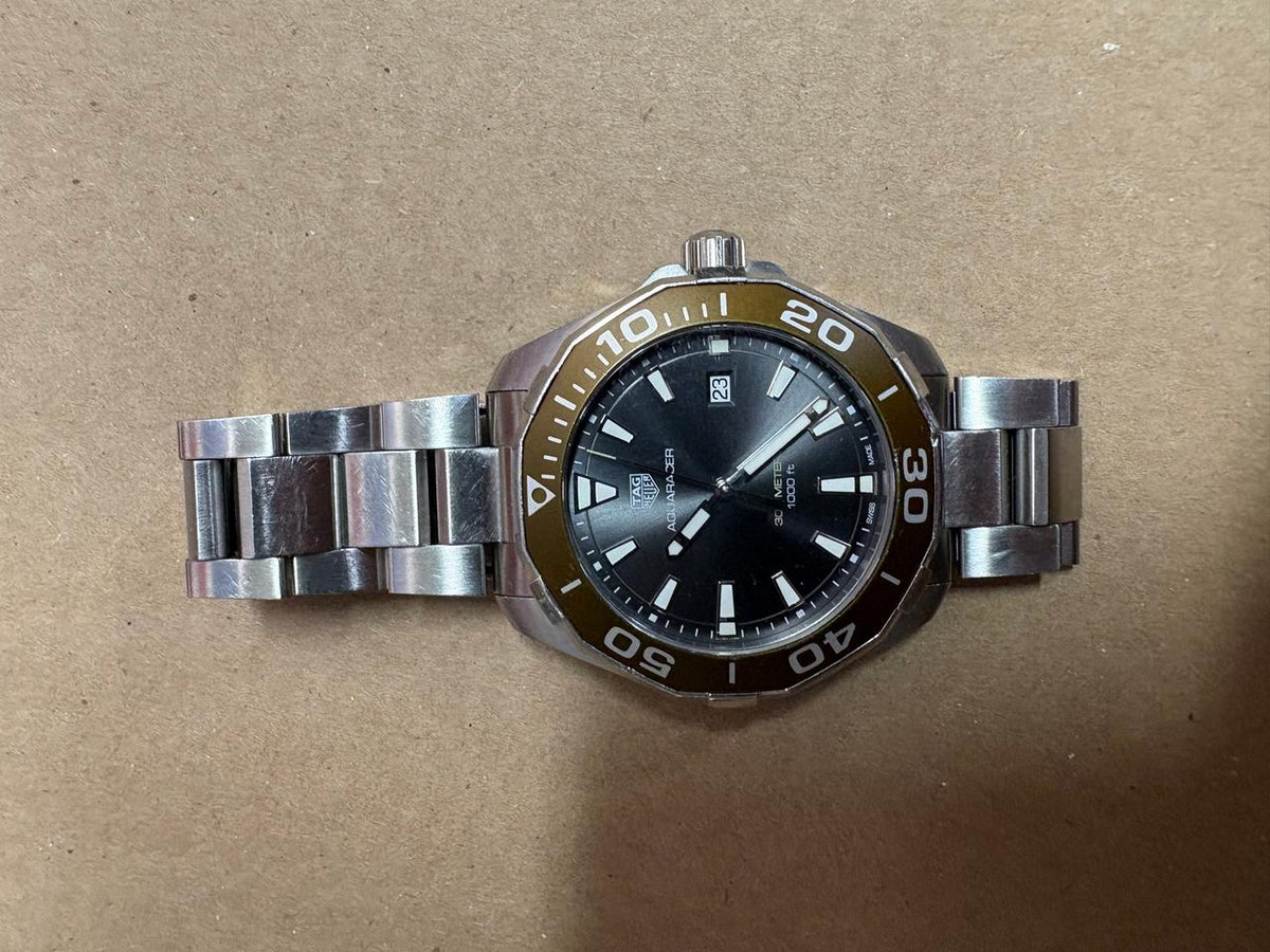 TAG Heuer Aquaracer 300M Automatic 43mm Black Dial Stainless Steel