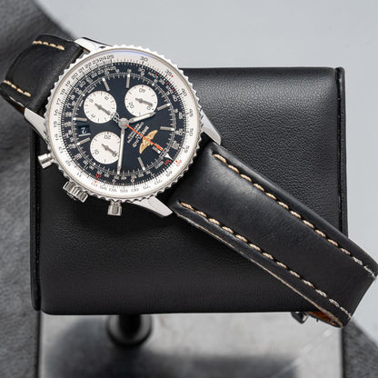 Breitling Navitimer 1 B01 Chronograph AB0120 43mm Black Dial