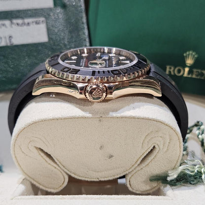 Rolex Yacht-Master 40 16628 18K Yellow Gold White Dial