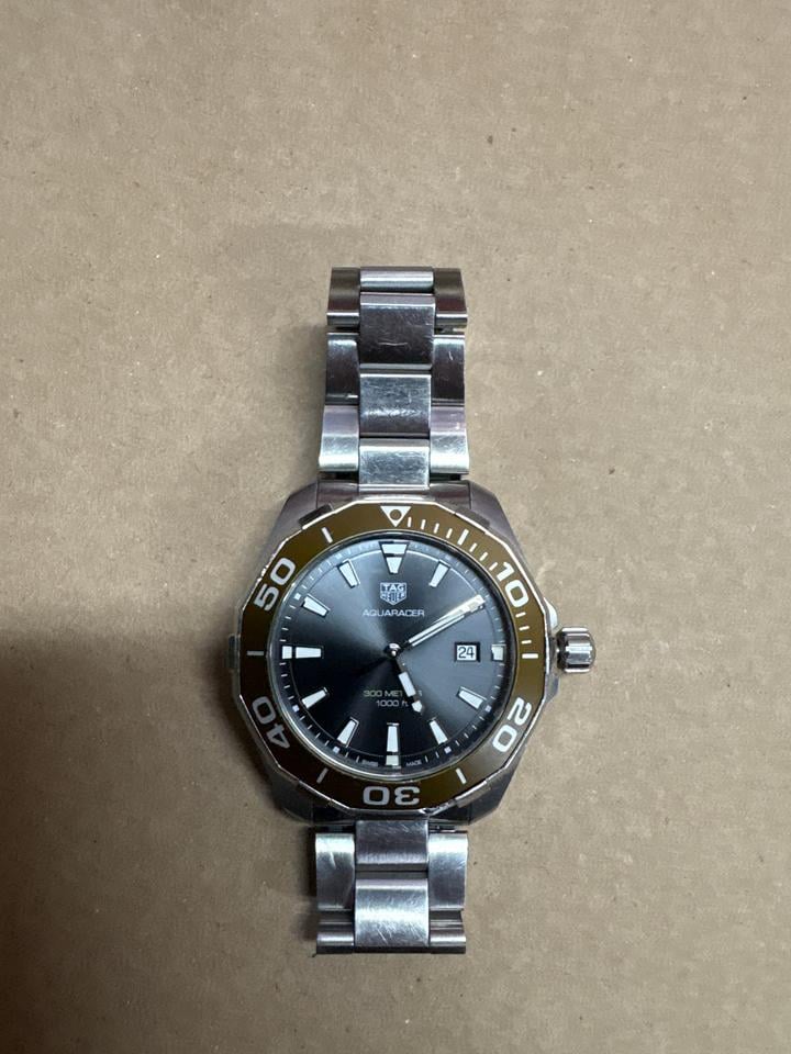 TAG Heuer Aquaracer 300M Automatic 43mm Black Dial Stainless Steel
