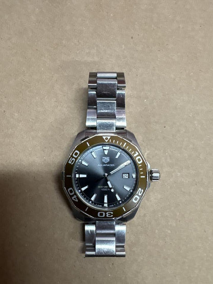 TAG Heuer Aquaracer 300M Automatic 43mm Black Dial Stainless Steel