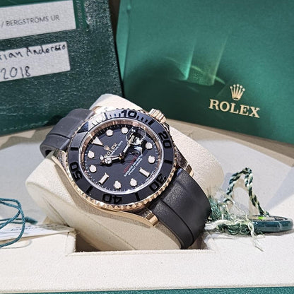Rolex Yacht-Master 40 16628 18K Yellow Gold White Dial