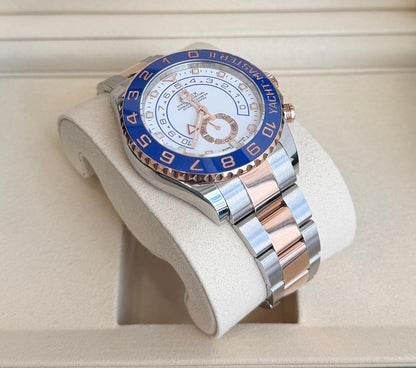 Rolex Yacht-Master II 44mm 18K Yellow Gold White Dial