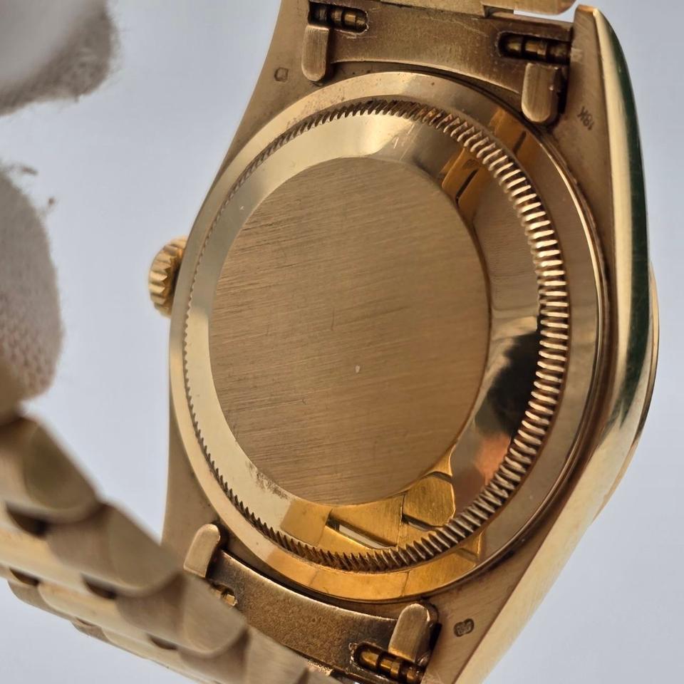Rolex Day-Date 36 18K Yellow Gold Champagne Diamond Dial