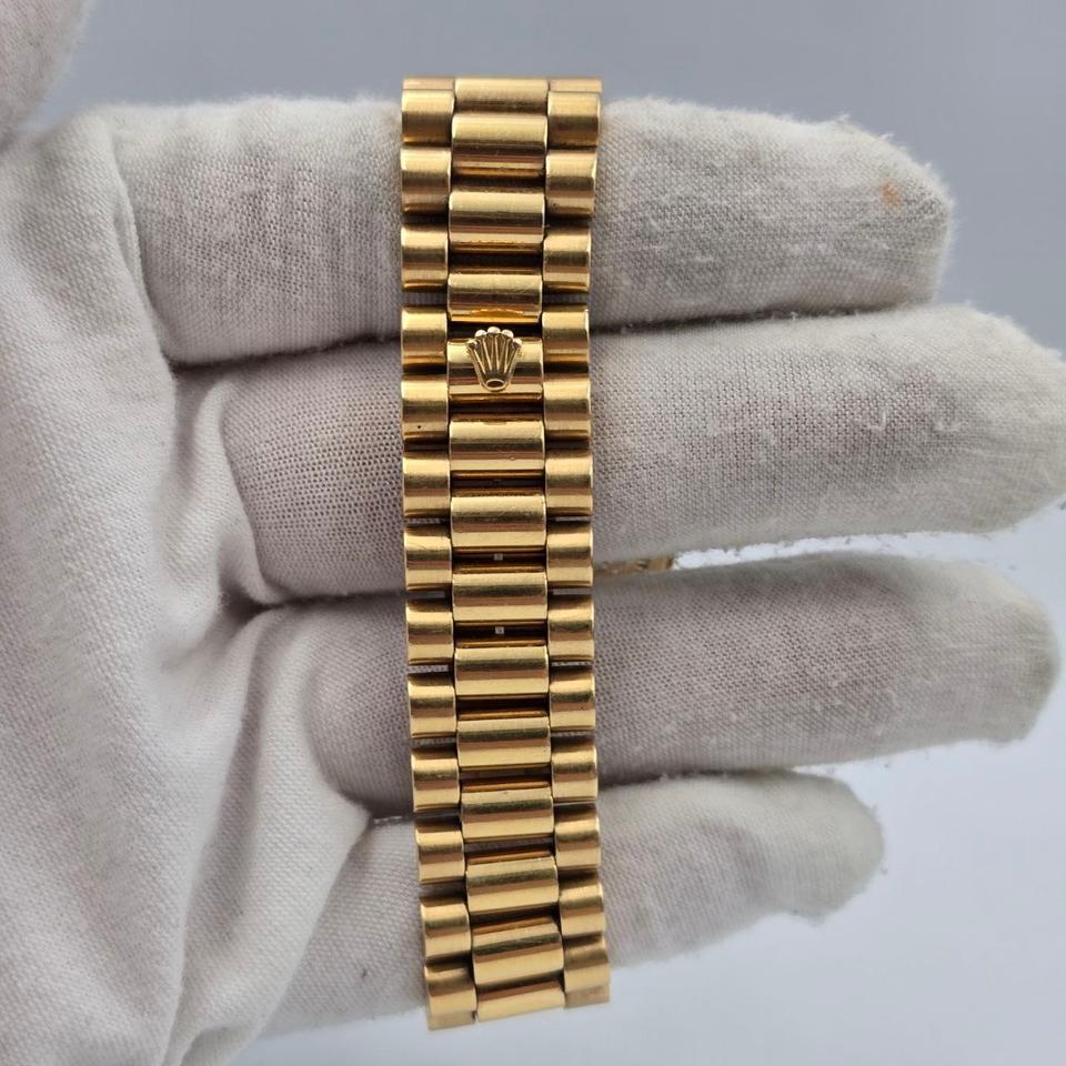 Rolex Day-Date 36 18K Yellow Gold Champagne Diamond Dial