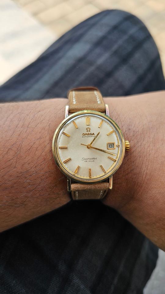 Omega Seamaster DeVille 166.020 34mm White Dial Automatic