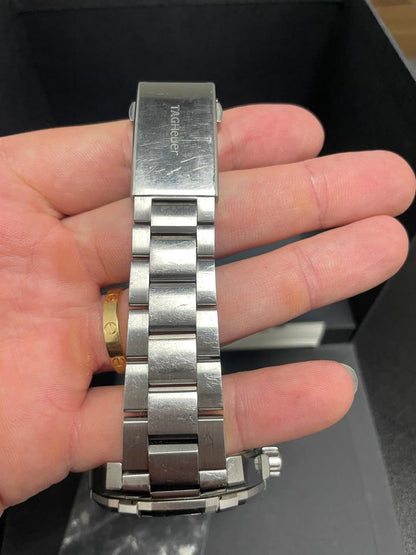 TAG Heuer Aquaracer Calibre 5 Automatic 43mm Black Dial Stainless Steel
