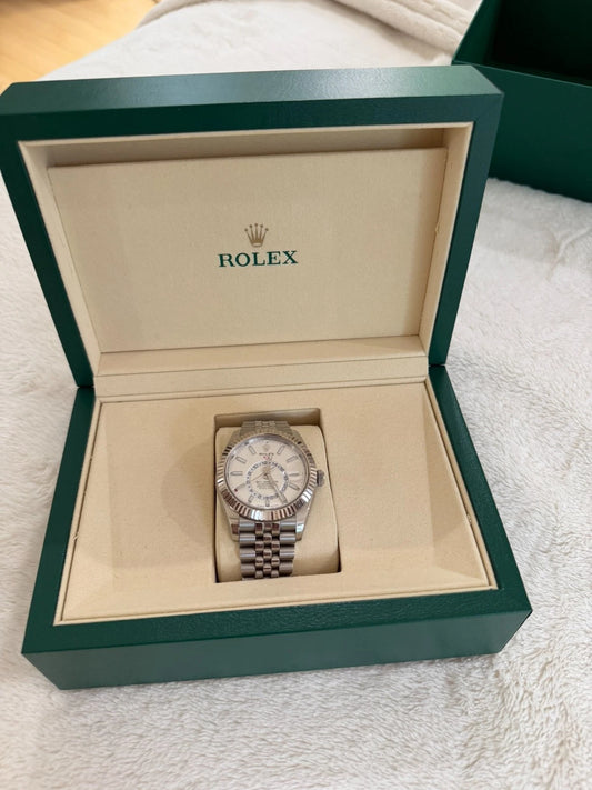 Rolex Sky-Dweller 326934 White Dial Jubilee Bracelet