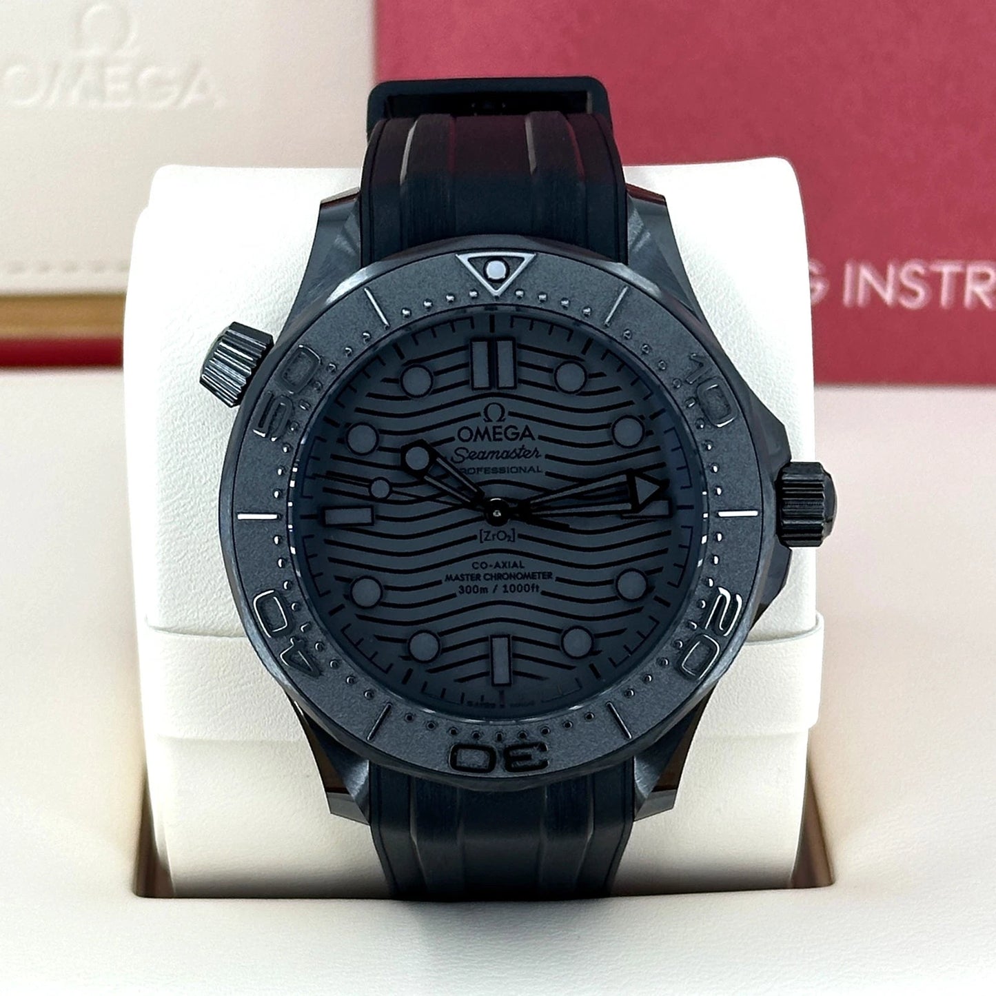 Omega Seamaster Diver 300 43.5mm Black Ceramic Case & Dial