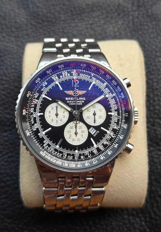 Breitling Navitimer Heritage A35350 43mm Stainless Steel Chronograph