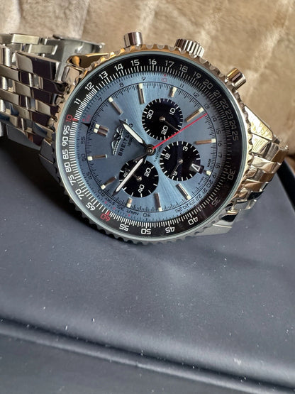 Breitling Navitimer AB0139241C1A1 46mm Blue Dial Stainless Steel