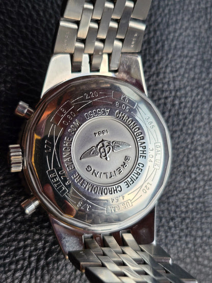 Breitling Navitimer Heritage A35350 43mm Stainless Steel Chronograph