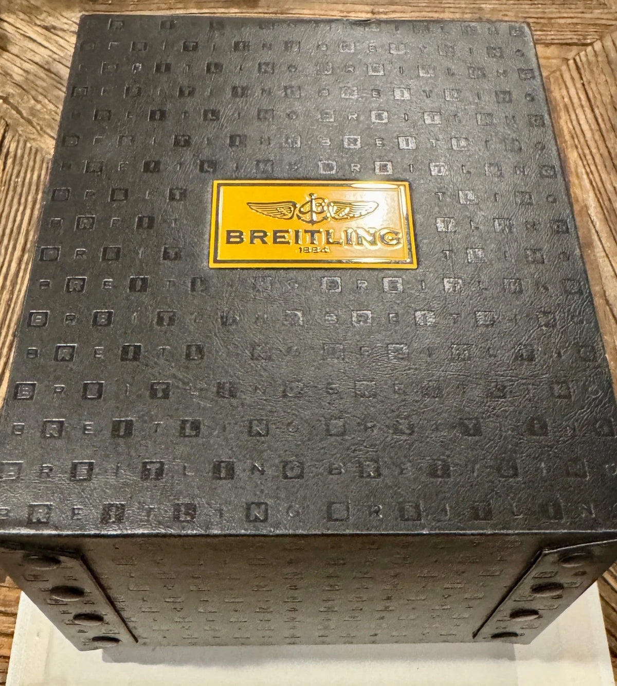 Breitling Transocean Chronograph AB0610 43mm Black Dial Automatic