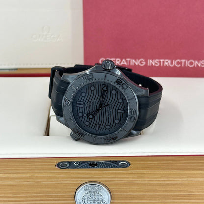 Omega Seamaster Diver 300 43.5mm Black Ceramic Case & Dial