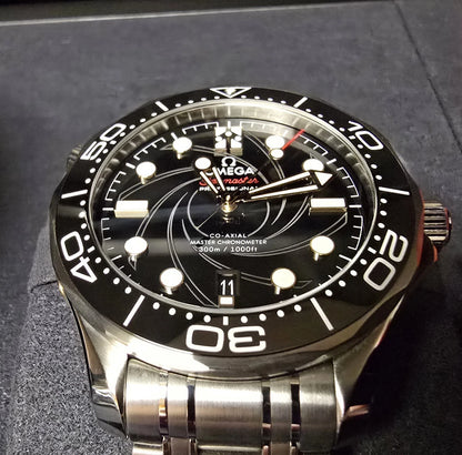 Omega Seamaster Diver 300M 007 Limited Edition 42mm Black Dial
