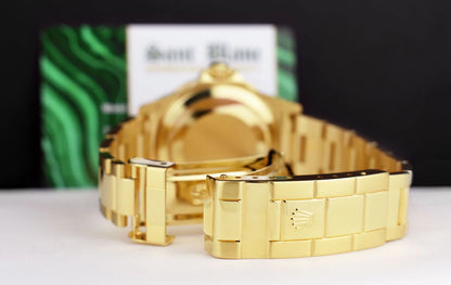 Rolex Submariner Date 16618 18K Yellow Gold Blue Dial