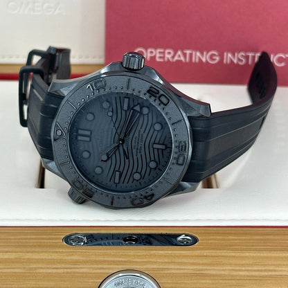 Omega Seamaster Diver 300 43.5mm Black Ceramic Case & Dial