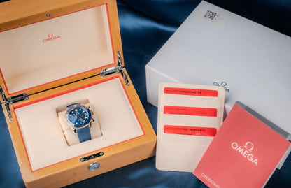 Omega Seamaster Diver 300M 42mm Two-Tone Blue Wave Dial