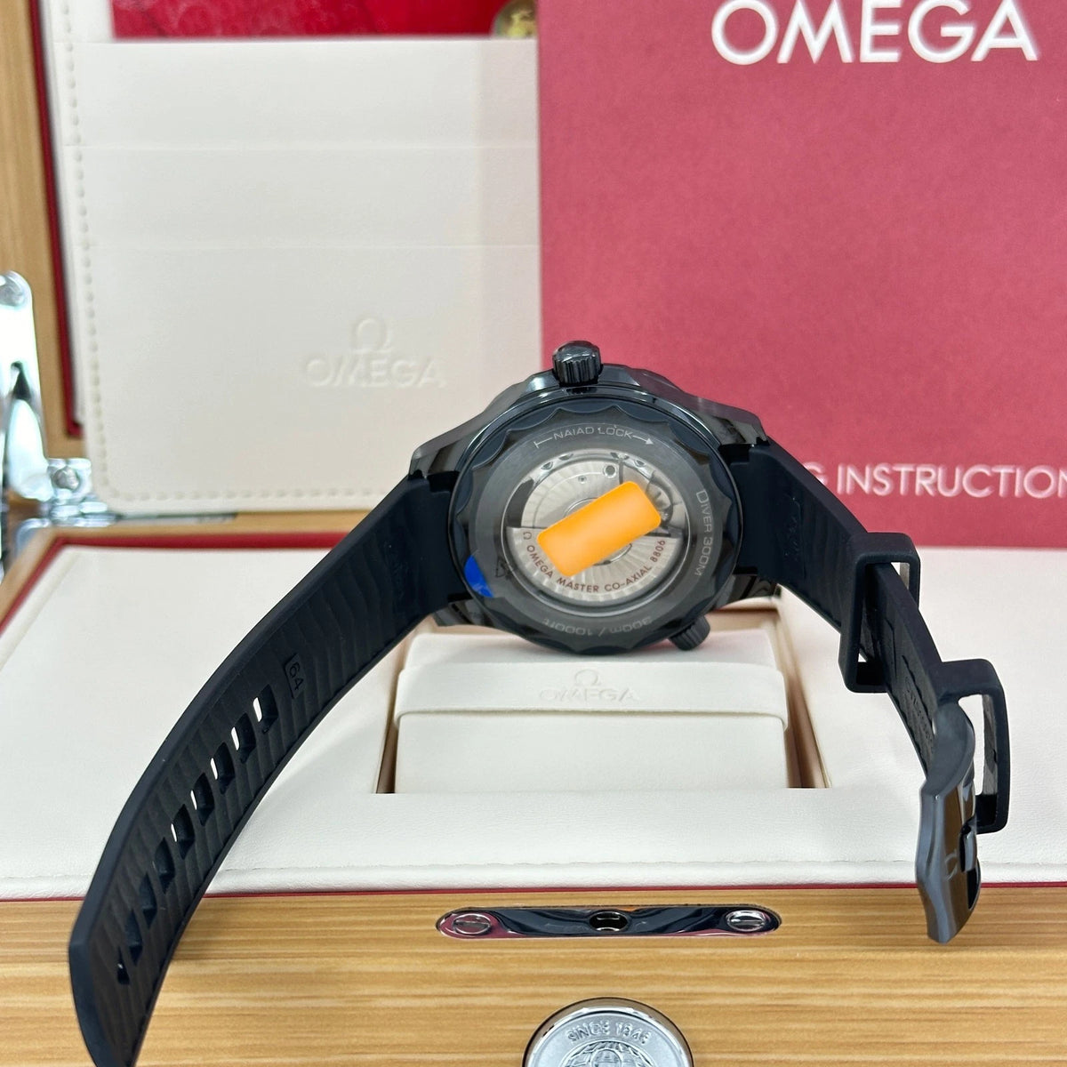 Omega Seamaster Diver 300 43.5mm Black Ceramic Case & Dial