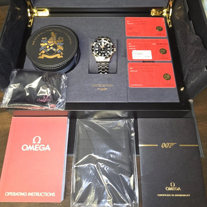 Omega Seamaster Diver 300M 007 Limited Edition 42mm Black Dial