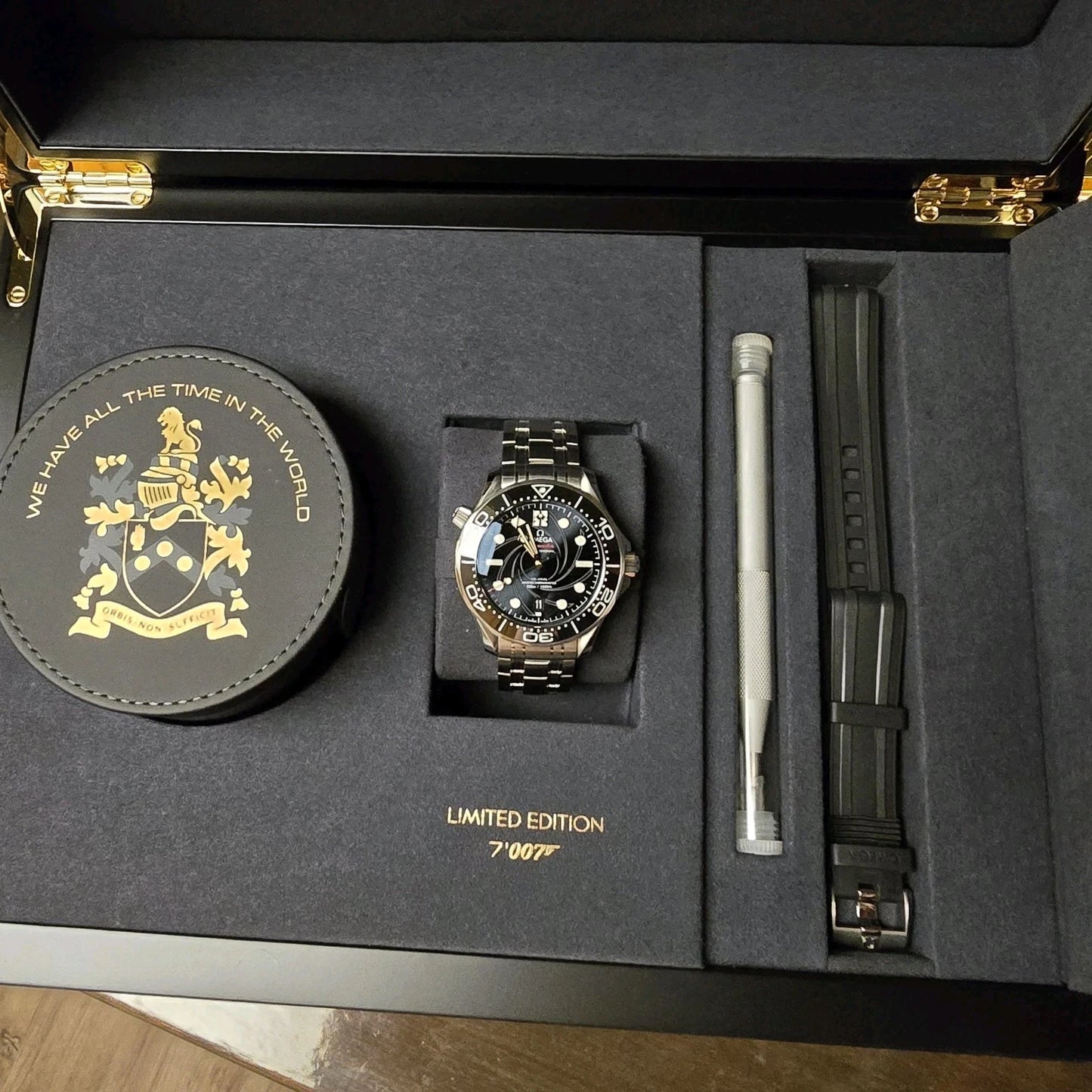 Omega Seamaster Diver 300M 007 Limited Edition 42mm Black Dial