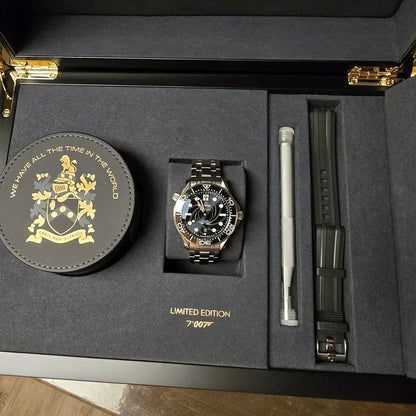 Omega Seamaster Diver 300M 007 Limited Edition 42mm Black Dial