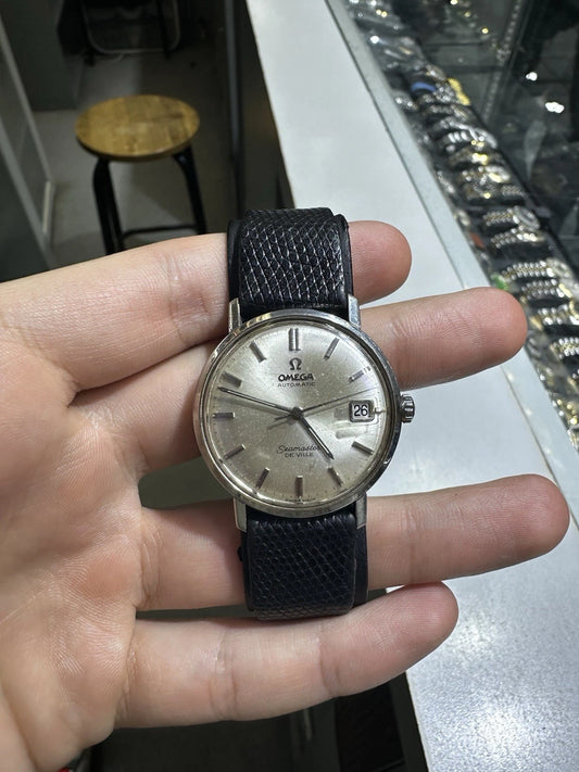 Omega Seamaster De Ville 166.020 34mm Silver Dial Automatic