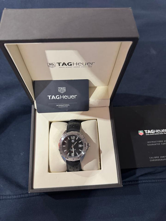 TAG Heuer Formula 1 Calibre 5 Automatic 41mm Black Dial Stainless Steel