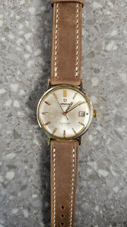 Omega Seamaster DeVille 166.020 34mm White Dial Automatic