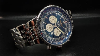 Breitling Navitimer Heritage A35350 43mm Blue Dial Stainless Steel